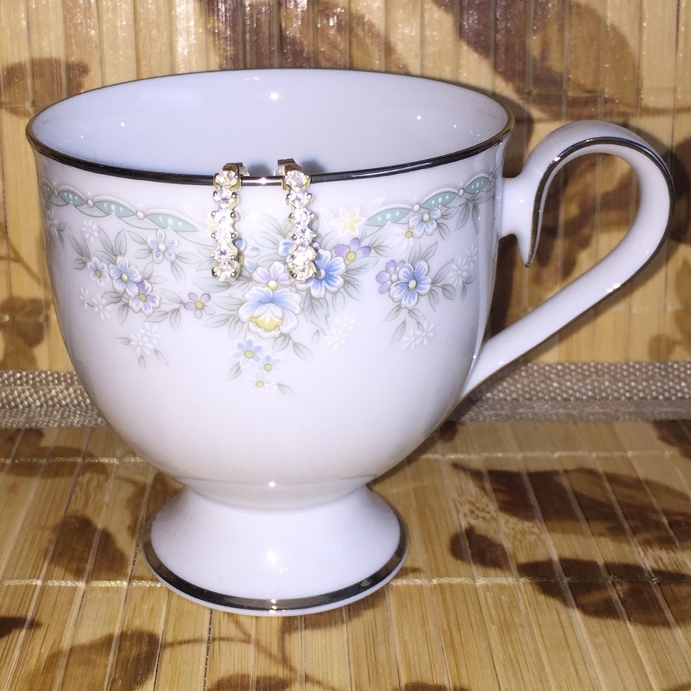 Sterling Silver Half Hoop Earrings